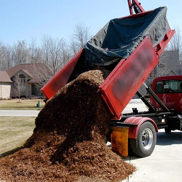 our mulch delivery fees are based on the distance from our location and the quantity of mulch being delivered